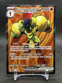 Armarouge EX 125 Black Star Promo Holo Pokemon TCG Scarlet & Violet - MINT - Image 1