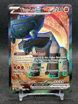 Pokemon Ting-Lu ex 243/193 Paldea Evolved Scarlet & Violet Ultra Rare Full Art - Image 1
