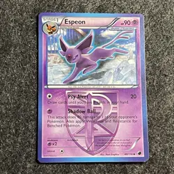 Espeon 48/116 Uncommon Non-Holo Pokemon Plasma Freeze LP Condition - Image 1