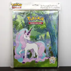 Ultra PRO | Pokemon TCG | Enchanted Glade 4-Pocket Binder | Galarian Rapidash - Image 1