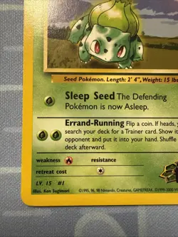 Pokemon TCG Erika's Bulbasaur 39/132 Gym Challenge-Unlimited Edition - Image 5