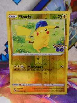 Pikachu 028/078 Reverse Holo - Pokemon Go - Pack Fresh - Fast Free Shipping!(a) - Image 1