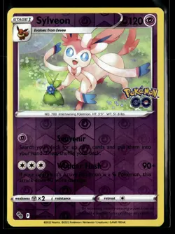 Pokemon GO Sylveon 035/078 Near Mint Reverse Holofoil - Image 1