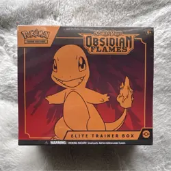 Pokemon TCG Scarlet & Violet Obsidian Flames Elite Trainer Box Charmander - Image 1