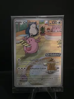 Pokemon Chansey Promo 130 Collector Set Twilight Masquerade Indonesia - Image 1