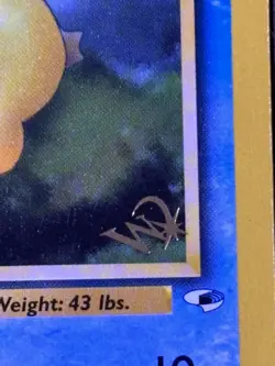 Pokemon Misty's Psyduck W Stamped 054/132 Unlimited Gym Heroes WOTC - Image 2