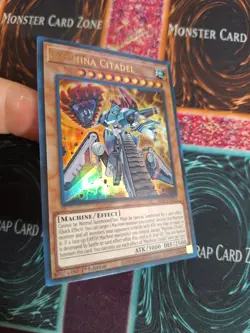 Yu-Gi-Oh! TCG Machina Citadel SR10-EN001 Ultra Rare 1st Edition Near Mint c3/ - Image 2