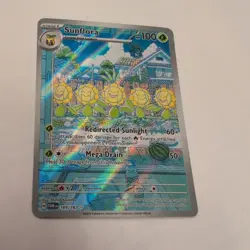 Pokemon: Sunflora Illustration Rare IR Full Art Holo 169/167 (Near Mint) - Image 1