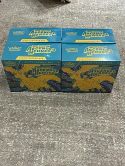4x Pokemon TCG Ascended Heroes Elite Trainer Box ETB Brand New Sealed In Hand - Image 1