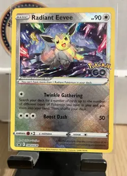 Pokemon SWSH Black Star Radiant Eevee SWSH230 Promo Holo - Image 1