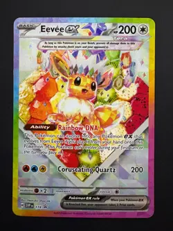 Eevee ex 174 Pokemon Prismatic Evolutions Super Premium Collection Promo (NM) - Image 1