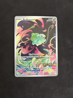Bulbasaur - (Mega Evolution Stamped) 133/132 Holo Pokemon TCG - NM - Image 1