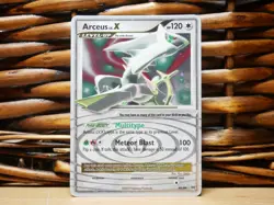 Pokemon ARCEUS LV.X 95/99 HOLO RARE | MP Moderate Play | Platinum Arceus | 2009 - Image 2