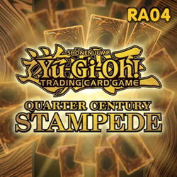 Yugioh Quarter Century Stampede RA04 Main Set Quarter Century QCR - Image 1