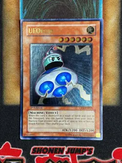 Yugioh UFOroid CRV-EN010 Ultimate Rare 1st Ed LP - Image 1