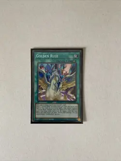 Yugioh Golden Rule BLMR-EN035 Secret Rare 1st Ed NM - Image 1