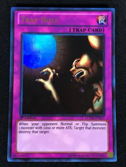 Yugioh Trap Hole LCYW-EN177 1st Ultra (NM) - Image 1
