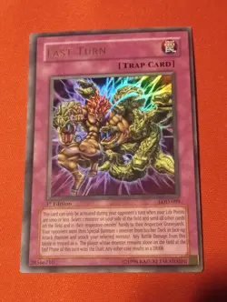 Yugioh! Last Turn - LOD-099 1st Ed. Ultra Rare Mint / Very Very Lightly Played - Image 1