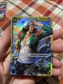 One Piece Premium Booster The Best PRB-01 Kuzan OP02-121 SEC Reprint NM - Image 1