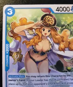 Aphelandra OP08-041 Common Two Legends One Piece Card Game - Image 2