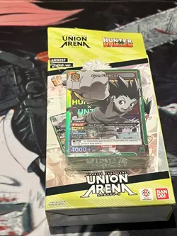 Bandai TCG Union Arena: Hunter X Hunter Factory Sealed Starter Deck NM - Image 2