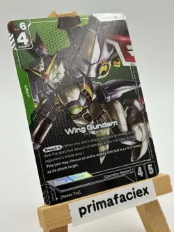 Gundam Card - Wing Gundam - ST02-001-001 LR+ - Image 2