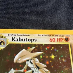 Kabutops 9/62 Fossil Holo Rare 1999 Wizards Pokemon TCG Card English - Image 2
