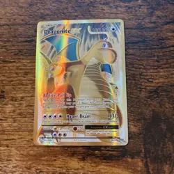 Pokemon TCG Dragonite EX Full Art Ultra Rare Holo Card Evolutions 106/108 XY - Image 1