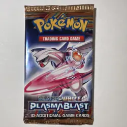 Pokemon Black & White Plasma Blast Booster Pack Factory Sealed 10 Cards x1 - Image 1