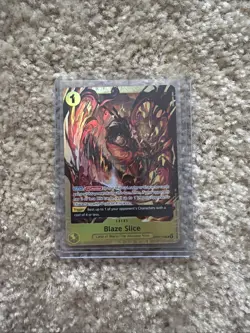 Blaze Slice R OP07-116 PROMO Premium Best Selection Vol. 5 ONE PIECE Card NM - Image 3