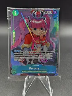 Perona (Illustration Box Vol.4) R One Piece Promotion Cards OP09-034 NM - Image 1