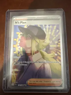 N’s Plan 170/086 Pokemon Card: Black bolt English - Image 1