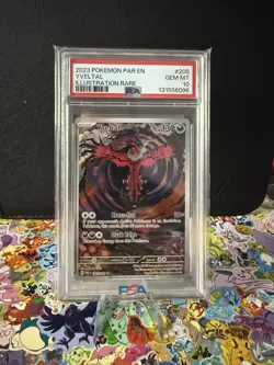 Pokemon TCG Yveltal Paradox Rift Holo Card 205/182 PSA 10 - Image 1