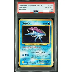 PSA 10 9 Ho-Oh Lugia Suicune Entei Raikou Neo 3 Promo Seq Pokemon Card Japanese - Image 5