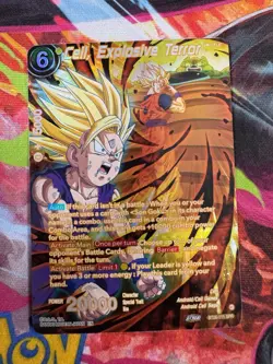 Cell, Explosive Terror (SPR) BT26-111 Dragon Ball Card Game Masters - Image 1