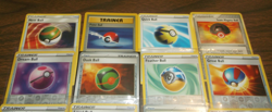 POKEMON 16 CARD TRAINER POKEY BALL TYPE CHARACTER LOT NO DUPES 4 REG/12 FOILS - Image 2