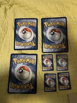 Assorted Lot Of Vintage Holographic Pokemon Trading Cards - Image 2