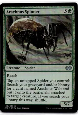 Magic The Gathering Arachnus Spinner HOLO Uncommon #135 - Image 1
