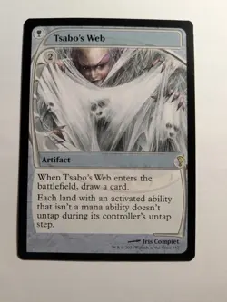 Tsabo's Web (Future Sight) Mystery Booster 2 Regular NM 143 MtG - Image 1