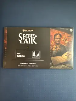 MTG Secret Lair x The Office: Dwight's Destiny - Traditional Foil New Sealed - Image 1
