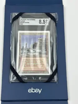 Magic The Gathering Plateau Revised Edition 1994 SGC 8.5 NM-MT+ Dual Land Rare - Image 3