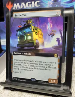 MTG Teenage Mutant Ninja Turtles Turtle Van 278, NM, Extended Art, Regular - Image 2