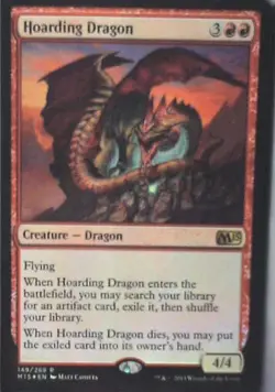 Hoarding Dragon - Magic 2015 (M15): #149, Magic: The Gathering - Foil Lp C250 - Image 1