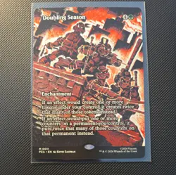 Doubling Season (Borderless) Teenage Mutant Ninja Turtles *R* MTG - Image 1