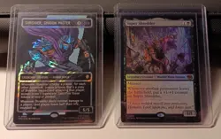 MTG Shredder, Shadow Master Borderless Surge Foil Teenage Mutant Ninja Turtles + - Image 1