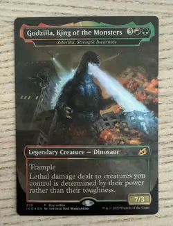 Godzilla, King of the Monsters - Zilortha, Strength Incarnate Buy-A-Box MTG 275 - Image 1