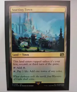 Starting Town Final Fantasy Foil - Image 1