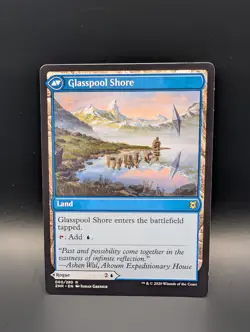 MTG - Glasspool Mimic/Glasspool Shore - Creature/Land - ZNR #60 - Rare - Image 2