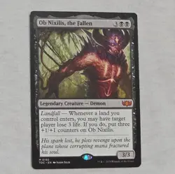 Ob Nixilis, the Fallen [Tarkir: Dragonstorm Commander] Near Mint - Image 1