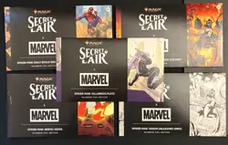 MTG Secret Lair x Marvel’s Spider-Man The Foil Web-Slinger Bundle SEALED - Image 1